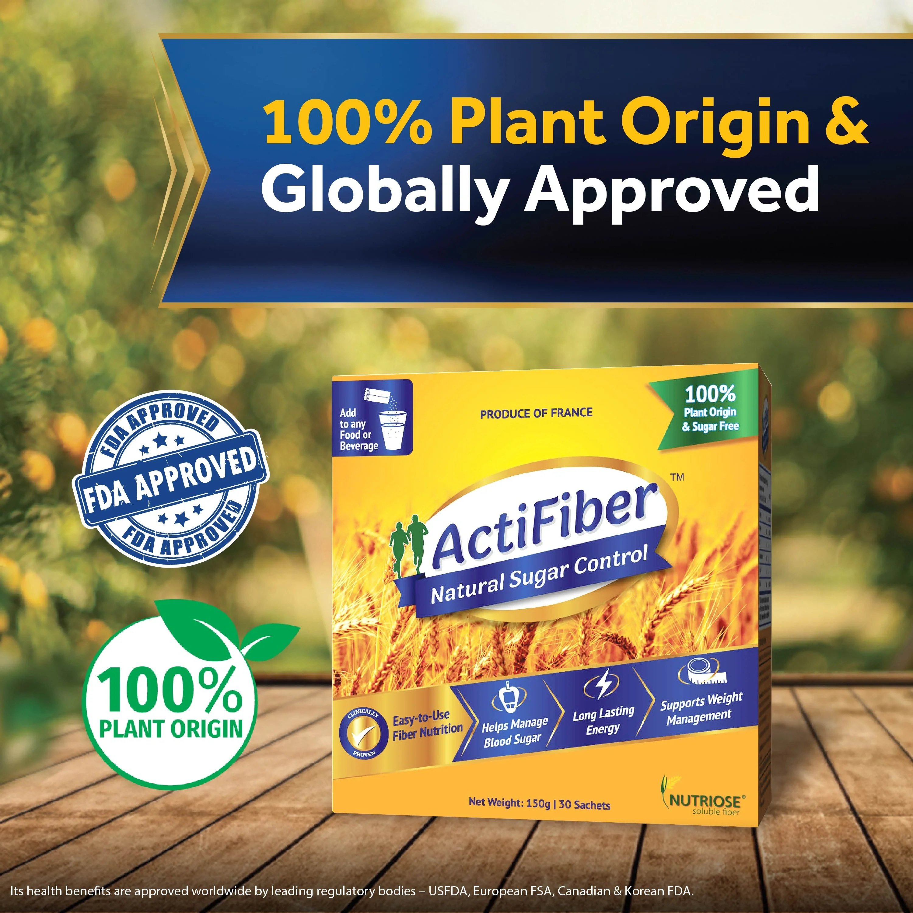 ActiFiber Sugar Control (150gm Pack of 30 Sachets) - Image 6