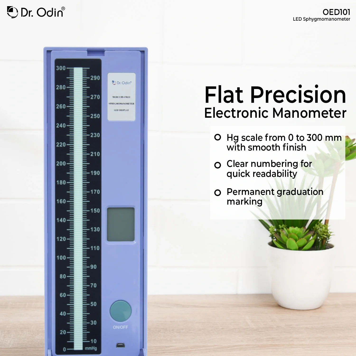Dr. Odin LED Sphygmomanometer Advanced BP Monitor OLED 101 - Image 3