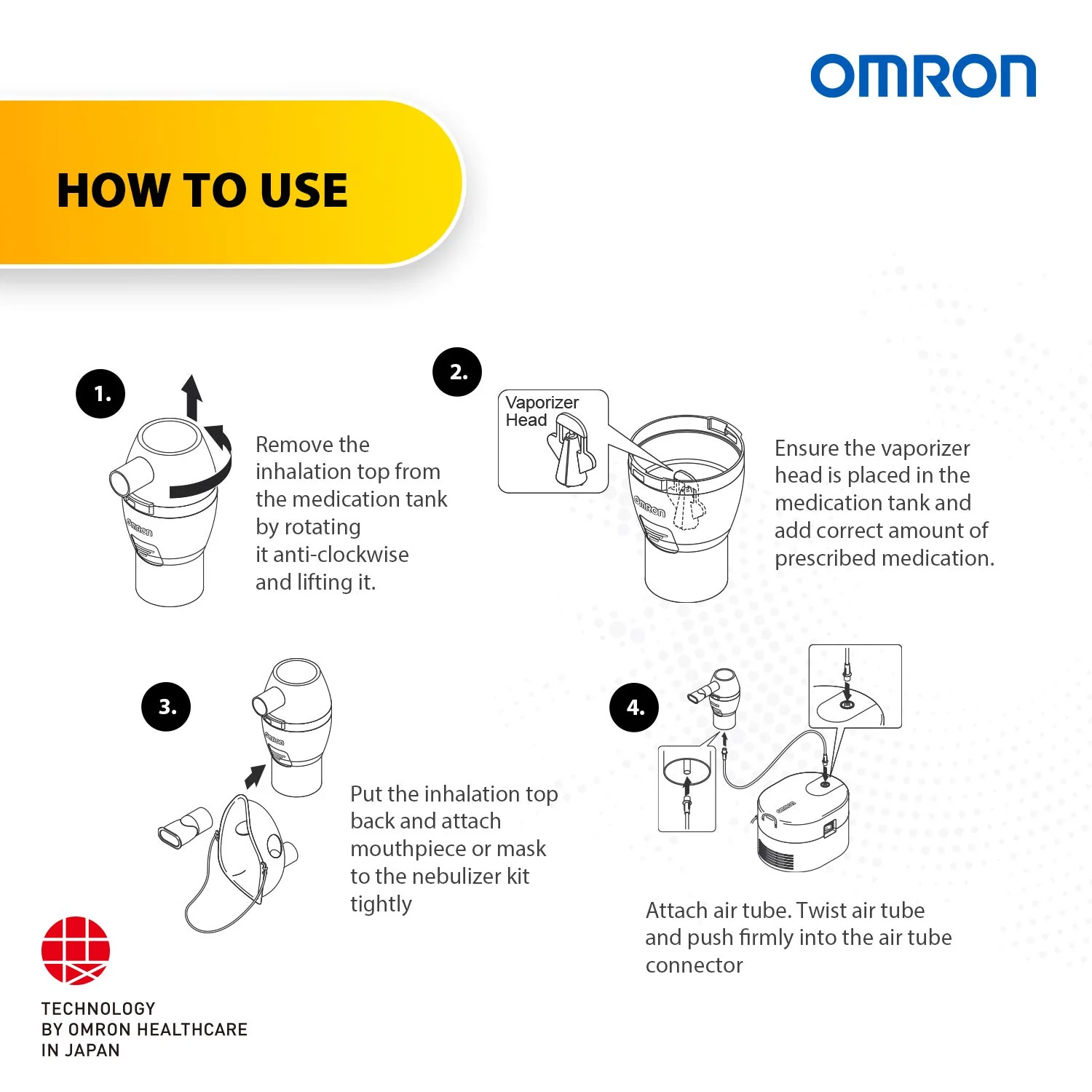 Omron Nebulizer NEC106AP - Image 3