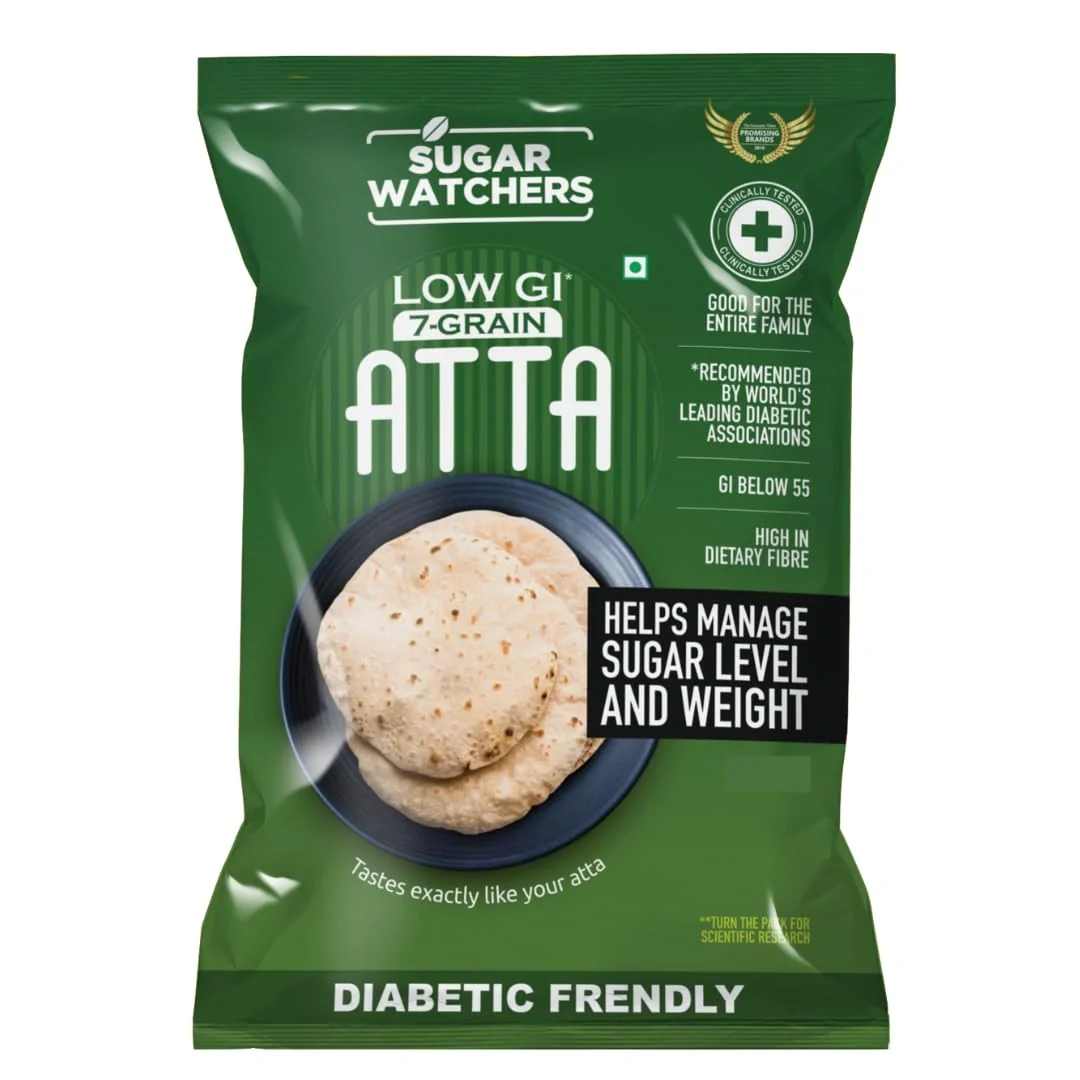Sugar Watchers Low GI 7-Grain Atta | Diabetic Friendly | Clinically Certified Low GI - Image 3